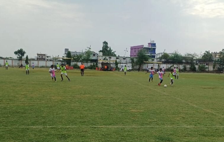 Junior Boys Football: Bhopal defeated Morena and Neemuch defeated Narmadapuram