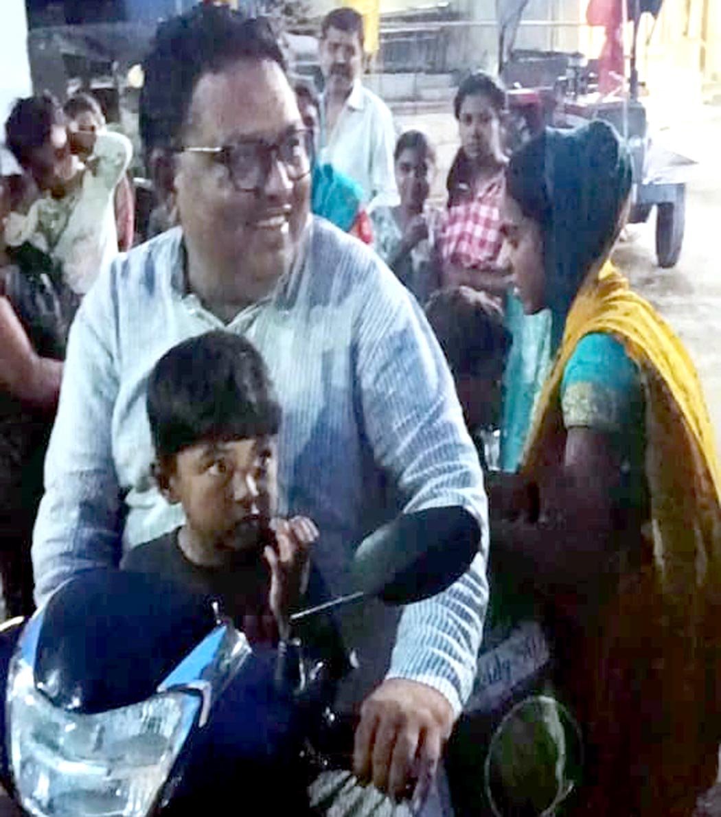 Muskaan provides support to women and children from Bihar who came from Maharashtra