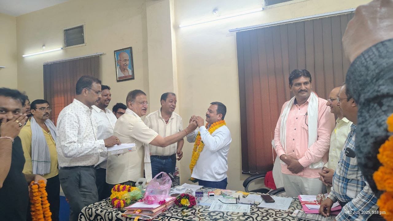 Joint Struggle Front welcomes Parihar on being appointed as the divisional president of MP Mandi Board Bhopal