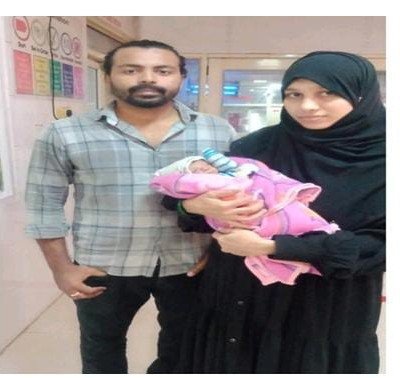 Rukhsar's newborn baby won the battle of life after 79 days