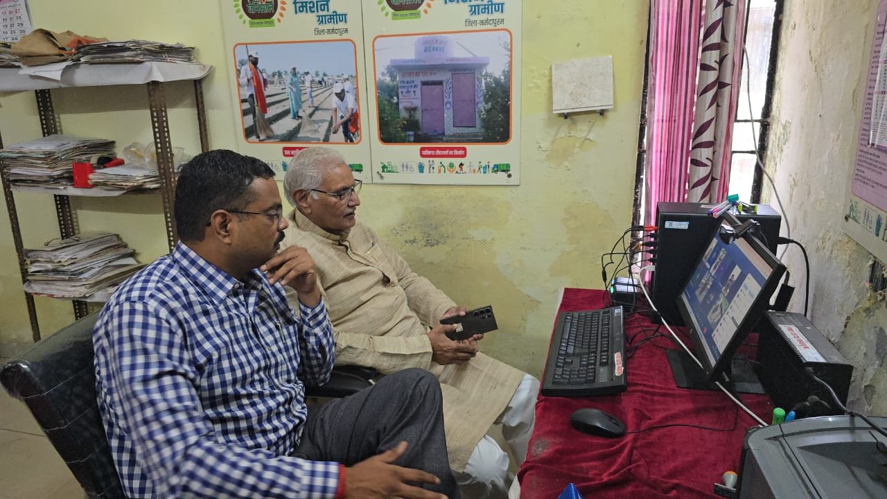 The MLA held a virtual meeting and inquired about the dilapidated buildings in the area