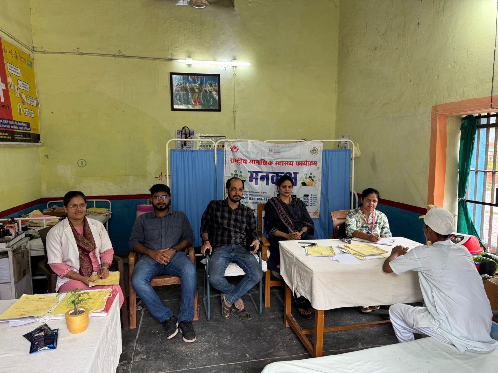 Mental health camp organized in Central Jail Narmadapuram