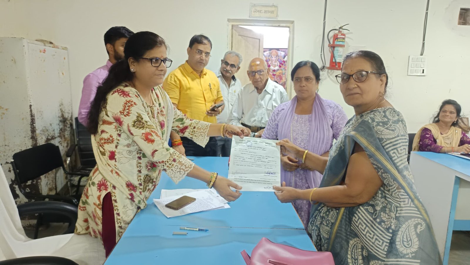 The problem was resolved in the public hearing of the municipality, transfer order was given immediately