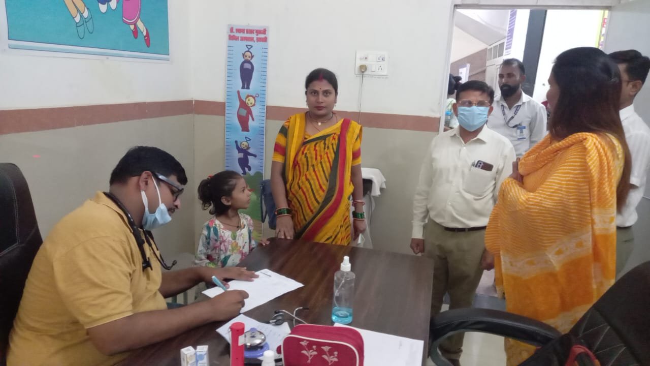 CMO did a surprise inspection of Dr. Shyama Prasad Mukherjee Government Hospital and checked the arrangements