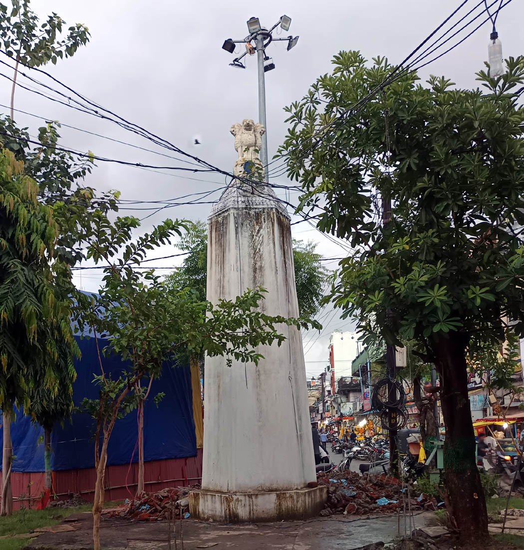 Jaistambh will be seen in a new look, Nagar Palika is getting it renovated, citizens appreciated it