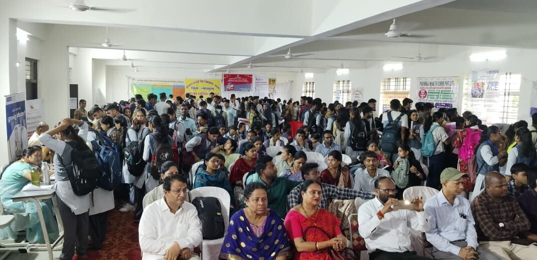329 students benefited from the district level employment fair organized at MGM