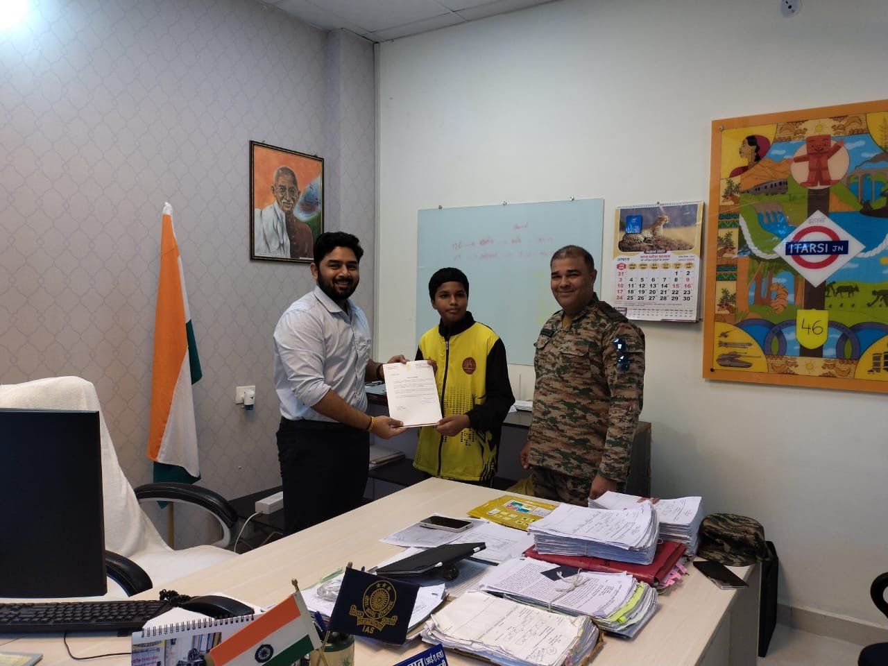 Nigam Sallam and Yuvan Pawar won medals in the National Archery Competition