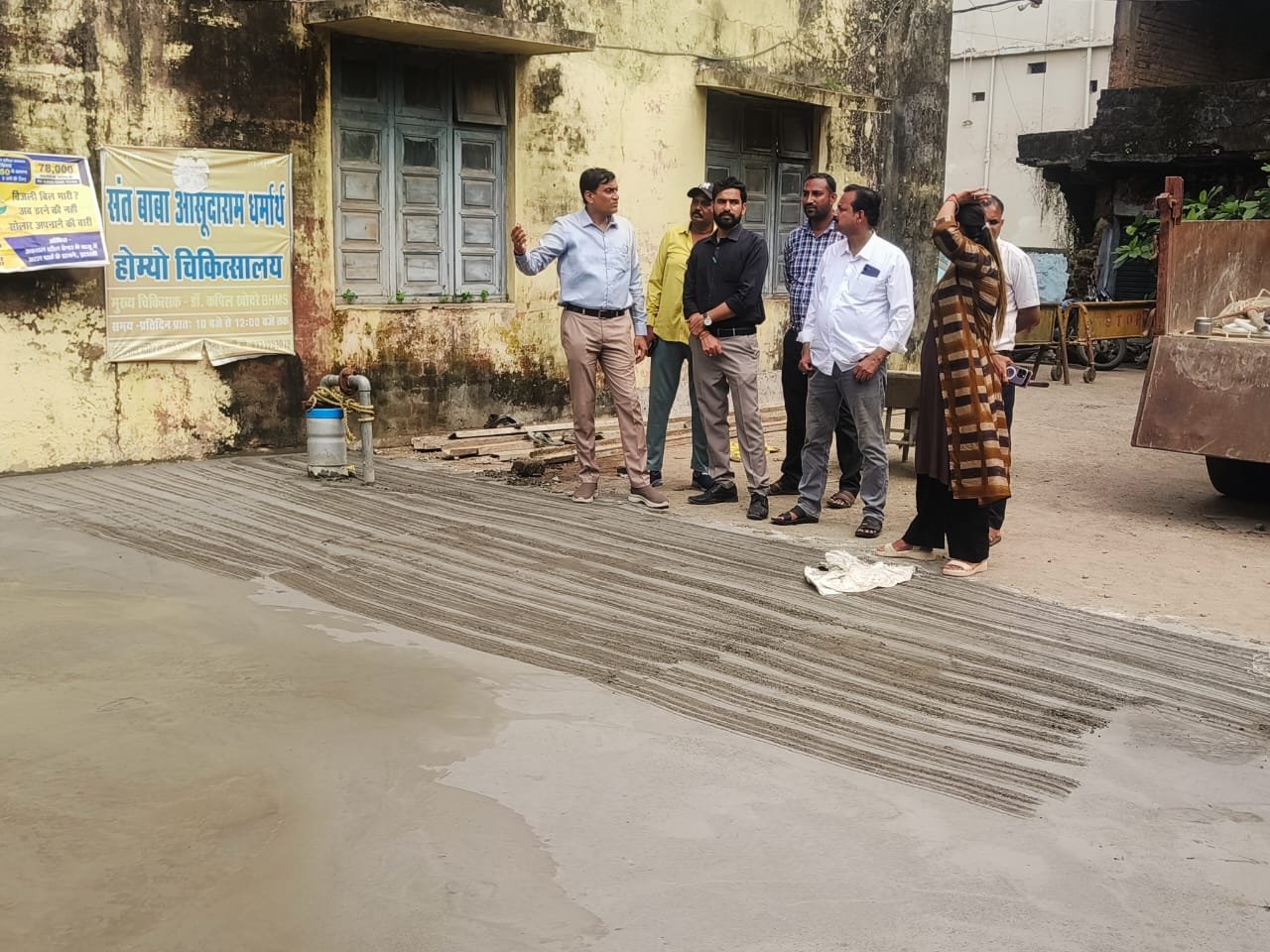 The main road of Sindhi Colony will be built 120 meters, traffic will be easy till Dharamshala