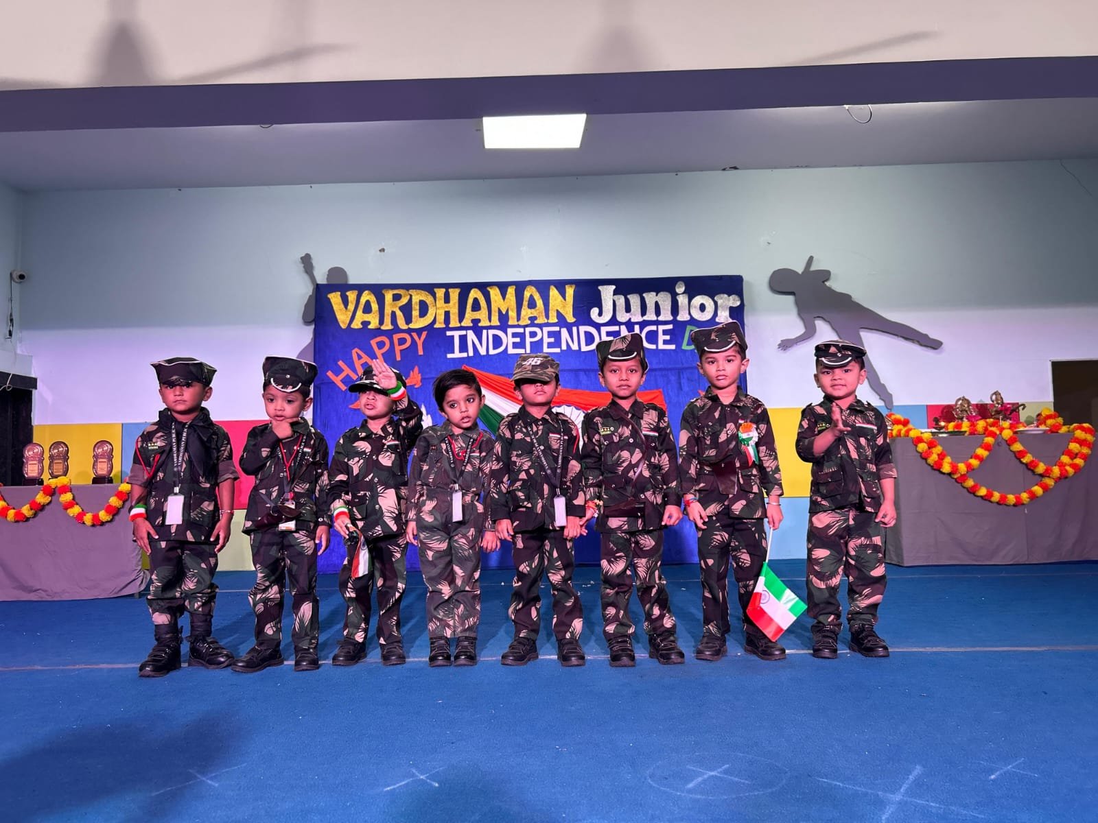 वर्धमान विद्यालय में स्वतंत्रता दिवस और जन्माष्टमी दोहरे उत्सव का आयोजन 1 Independence Day and Janmashtami double celebration organized in Vardhman Vidyalaya