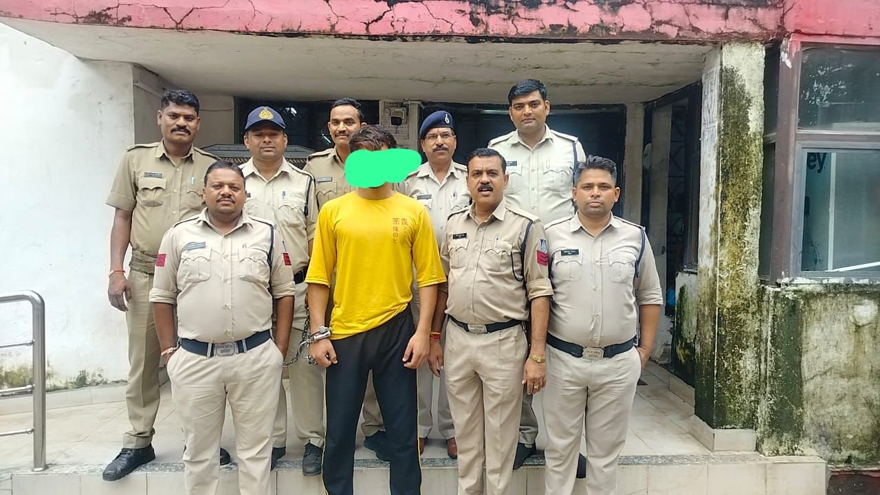 Abbas Ali, the accused of murder with a bounty of Rs. 10,000, arrested, Itarsi police got a big success