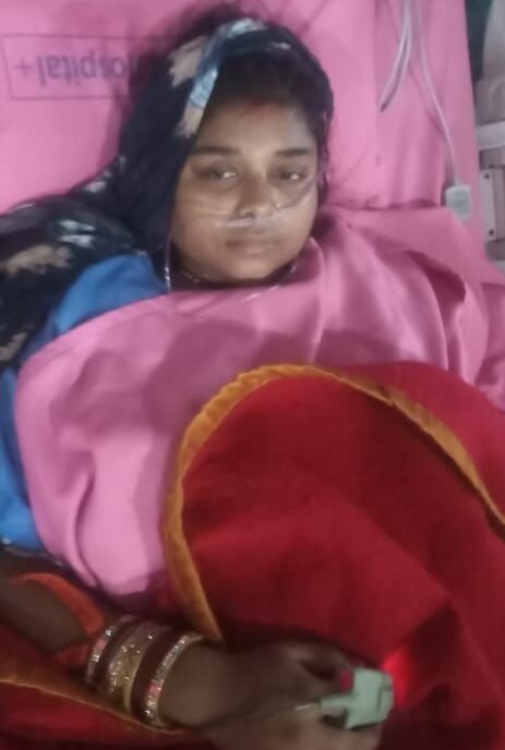 Third case of snake bite in 15 days, woman's life saved due to the initiative of snake friends