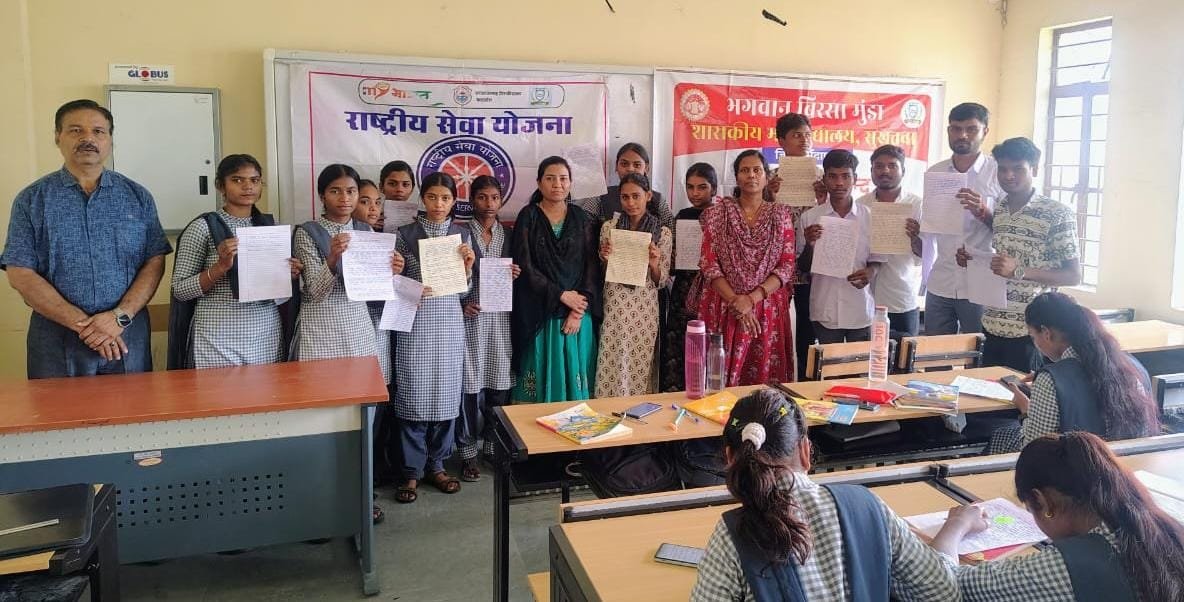 Shivani Dhurve wins essay competition on coarse grains and healthy society