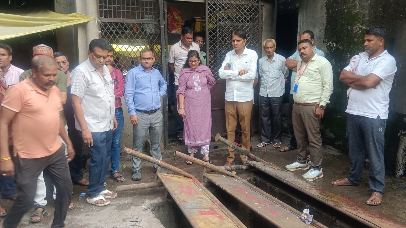 CMO took stock of the market area, gave instructions for a permanent solution to water drainage