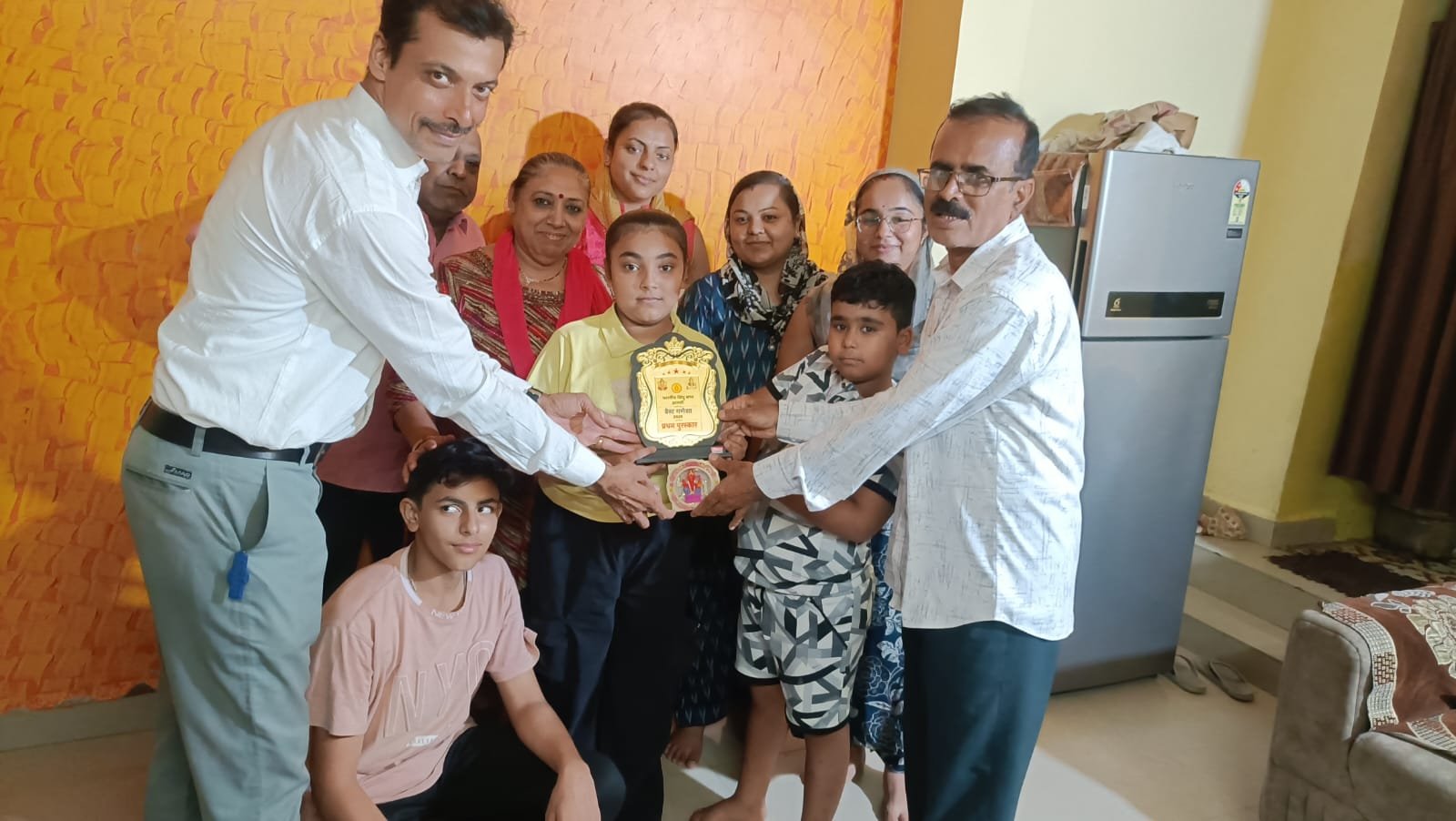 Phulwani and Shandilya family winners in 'Best Ganesha' competition by Sindhi Samaj