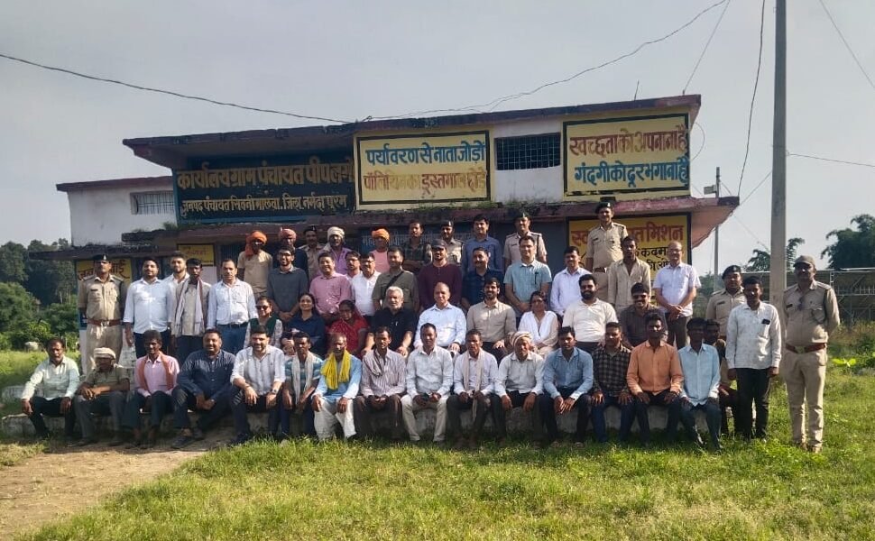 National team reached Banapur to observe Green India Mission