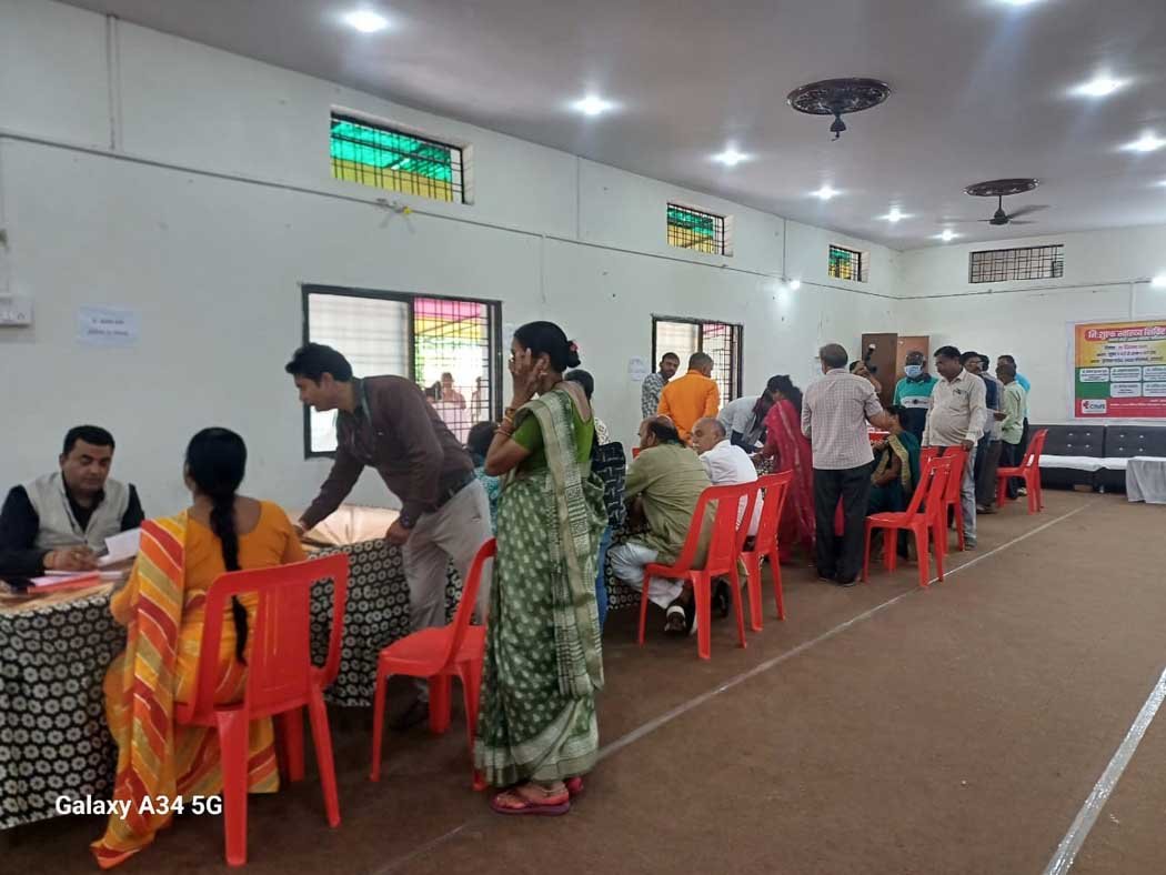 400 citizens benefited from the free health camp organized in the memory of Manish Shankar Sharma.