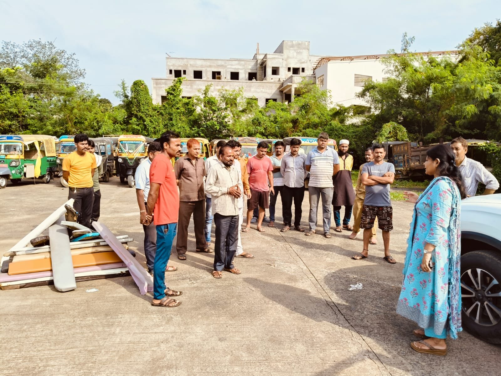 RTO's action creates panic among drivers, school bus running without fitness seized