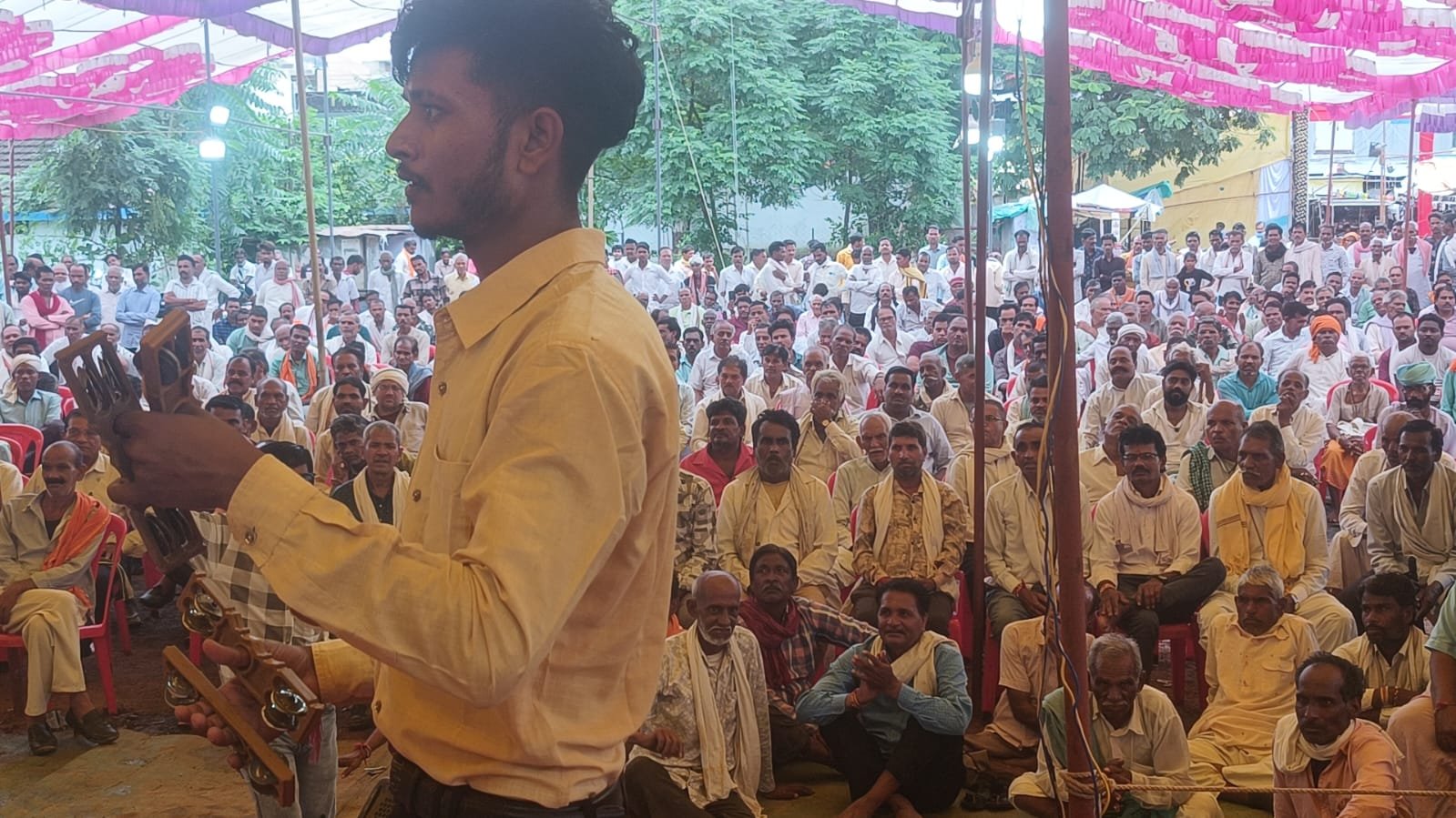 On the occasion of Dol Gyaras festival, 15 Bhajan Mandals won the hearts of Bhajan lovers
