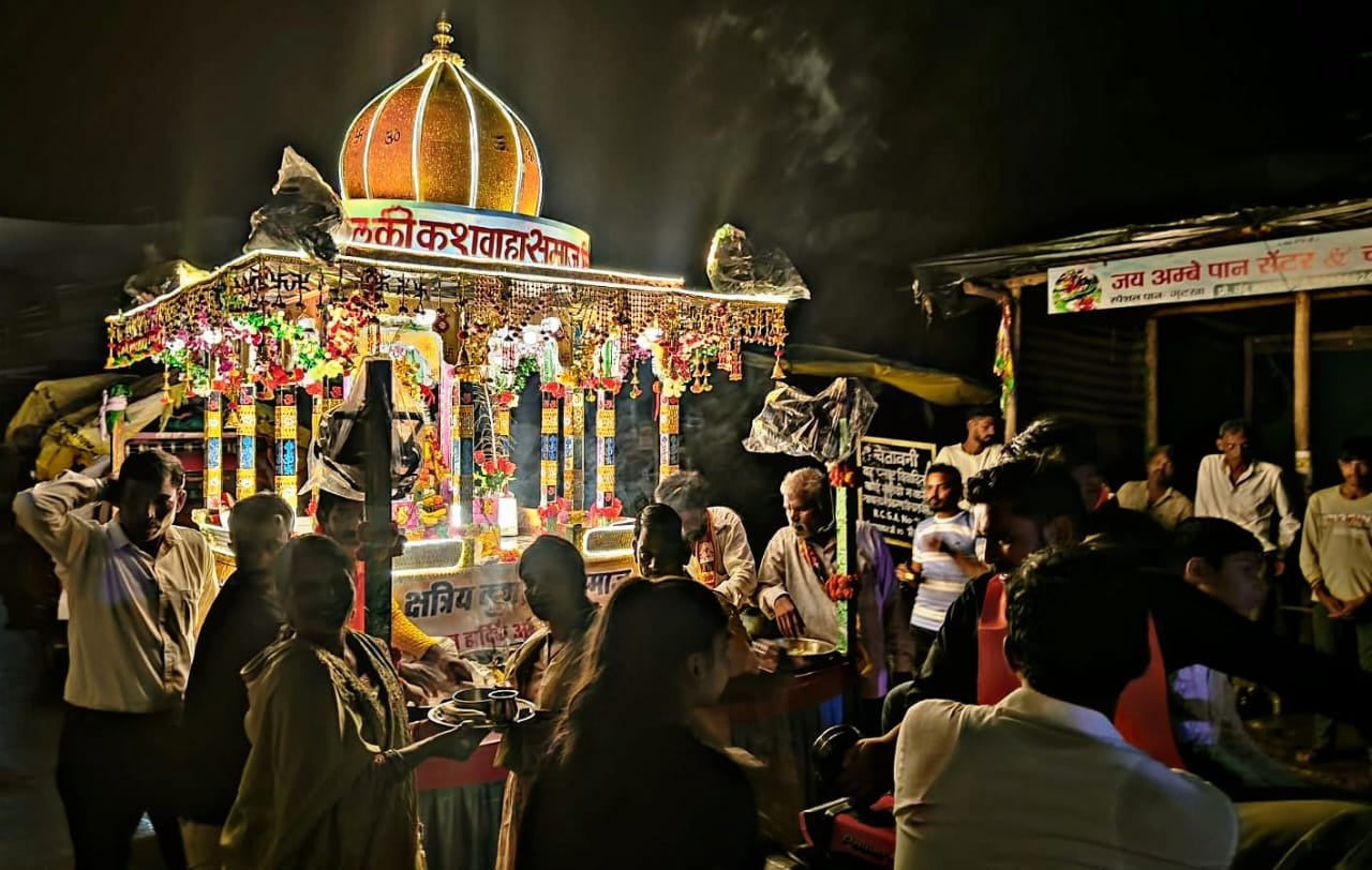 Dola Yatra started on Parivartani Ekadashi, devotees performed puja and took darshan