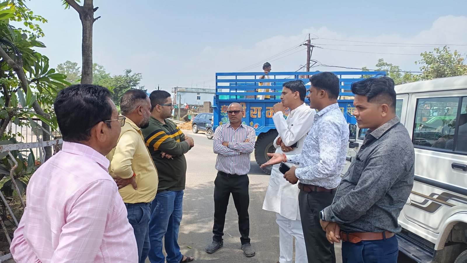 Architect team inspected, beautification work of Bhopal intersection continues