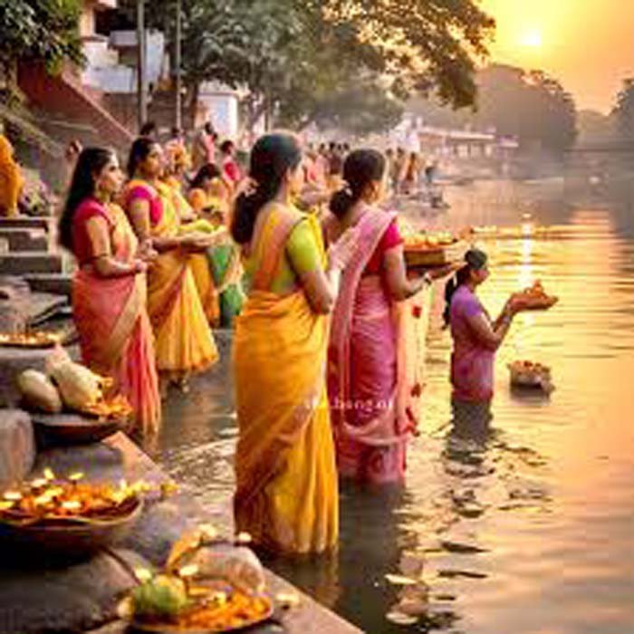 Chhath, the grand festival of folk faith, is a four-day difficult ritual for the welfare of nature, sun and children.