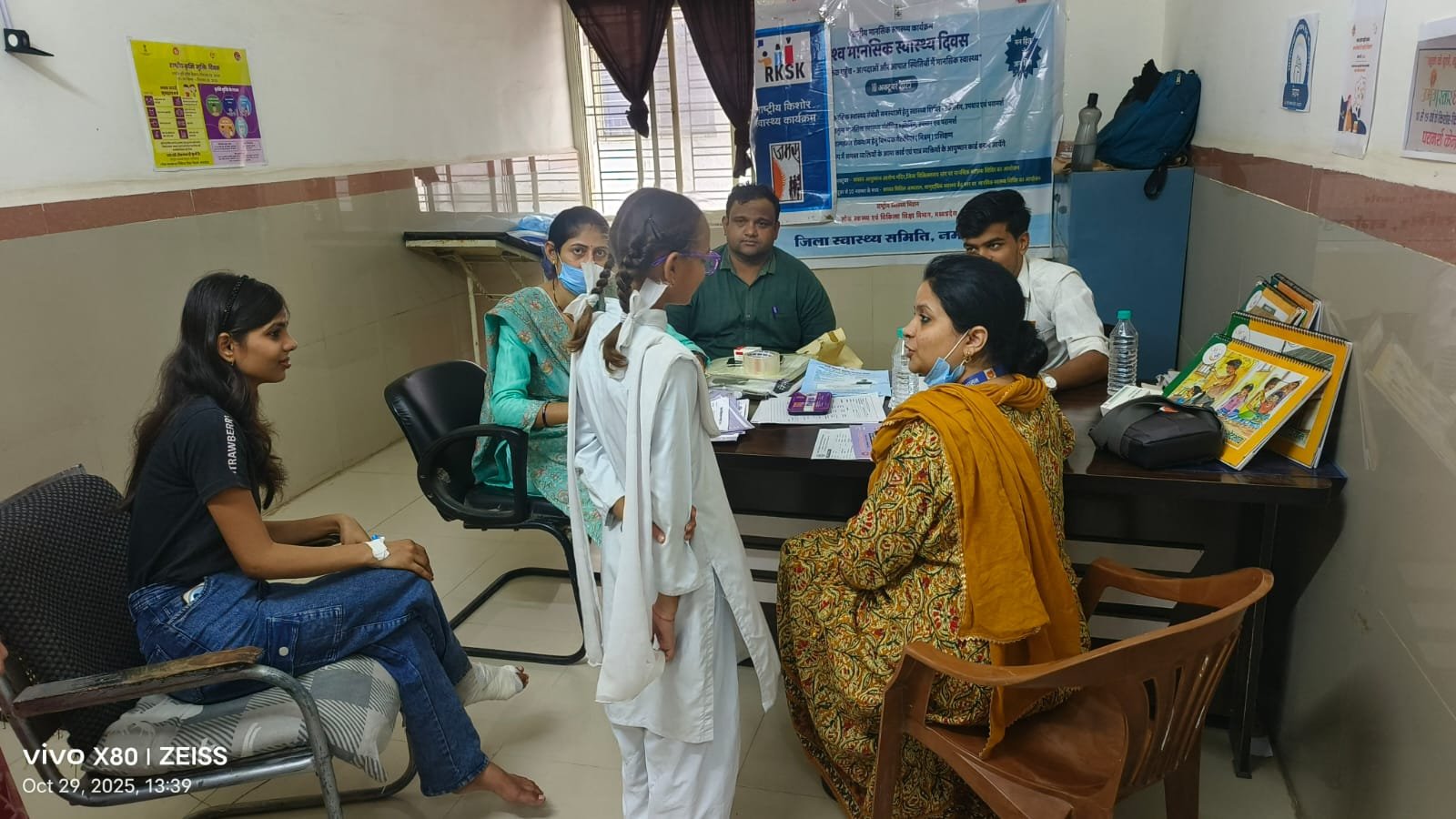 111 people screened at mental health camp, 17 positive patients received help