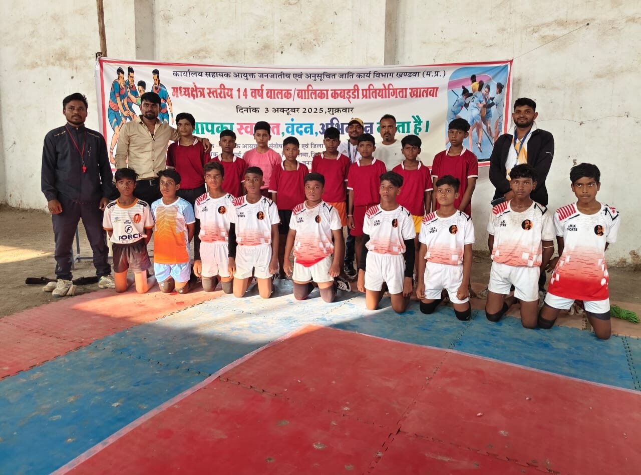 Two promising students of Kesla Excellence School selected at the education department level in Kabaddi