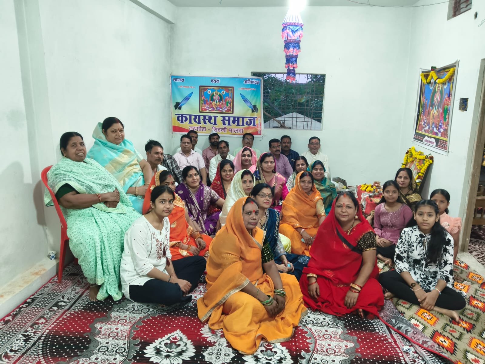 The Kayastha community celebrated Yama Dwitiya with great joy by worshipping Lord Chitragupta.