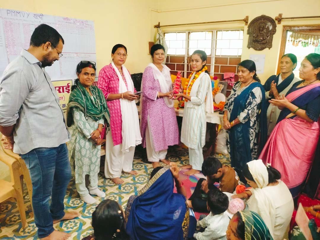 Beti Bachao Beti Padhao Scheme: Girl Child Birth Celebration and Talent Honoring in Ward-2