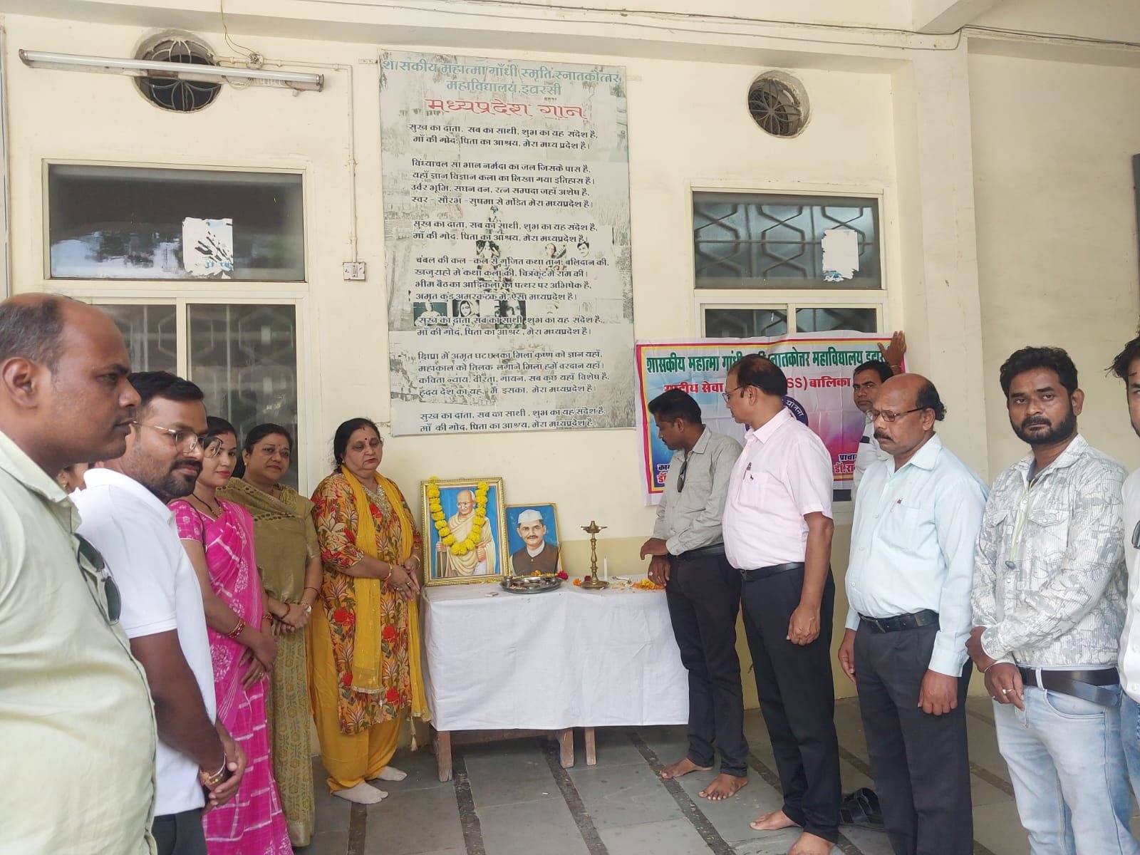 Gandhi-Shastri Jayanti celebrated as 'Ahimsa Diwas' at MGM College