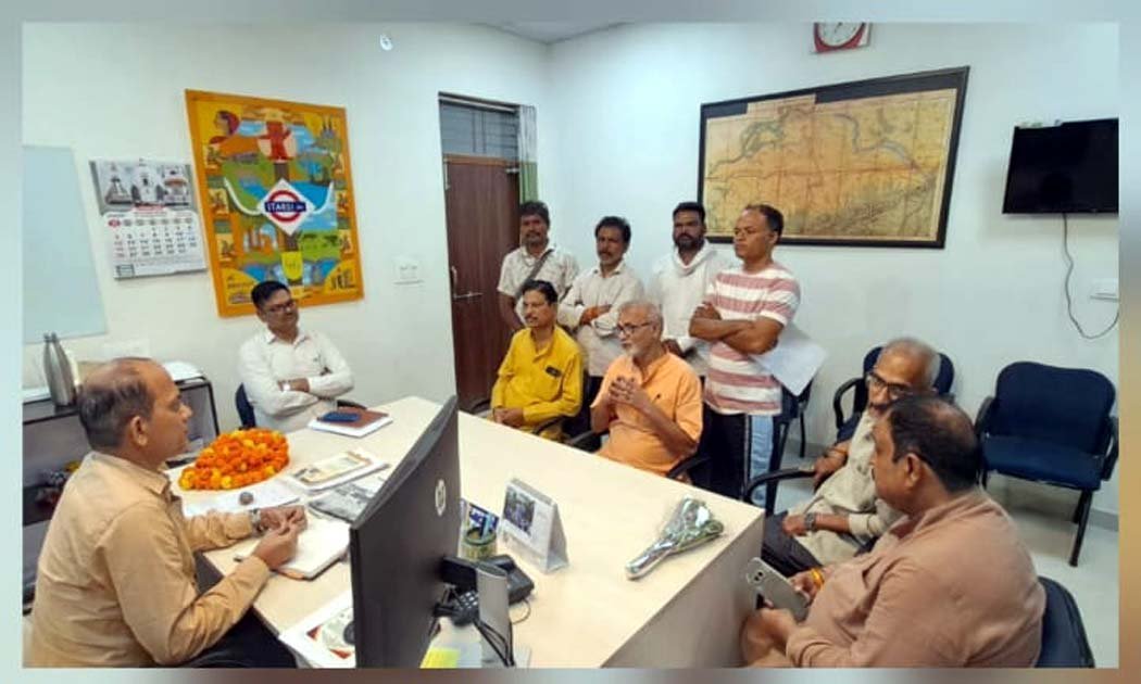 Warning to remove encroachment: If action is not taken within 3 days, then preparations for violent agitation