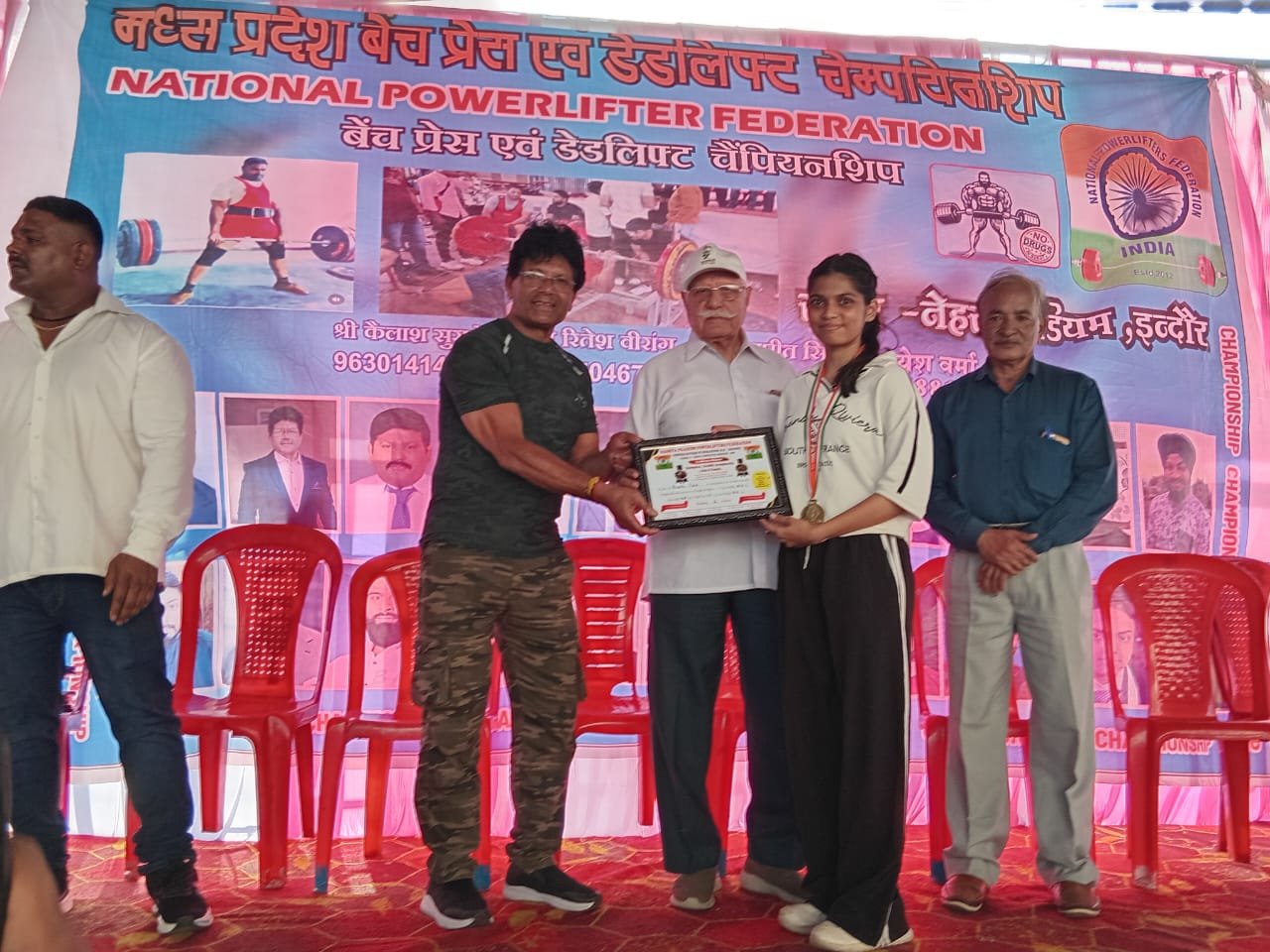 Rishika Patel won gold in bench press and deadlifting.