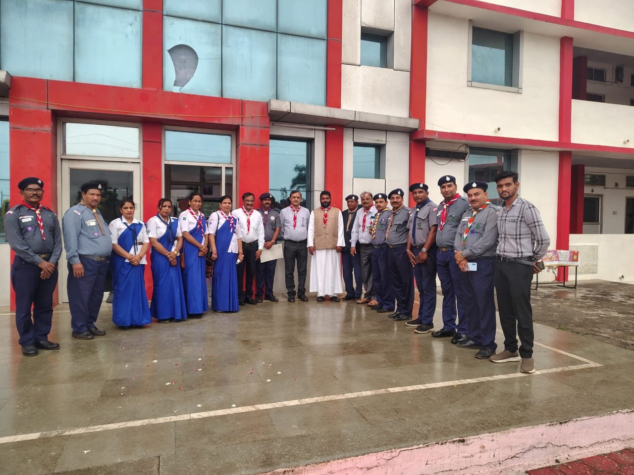 Divisional level third and second stage inspection camp of Scout-Guide