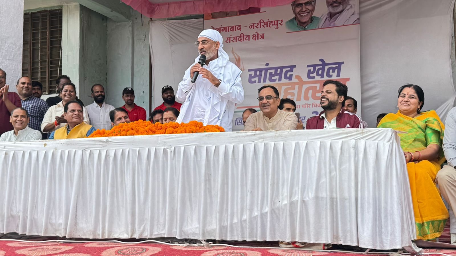 Cricket competition inaugurated in MP Sports Festival