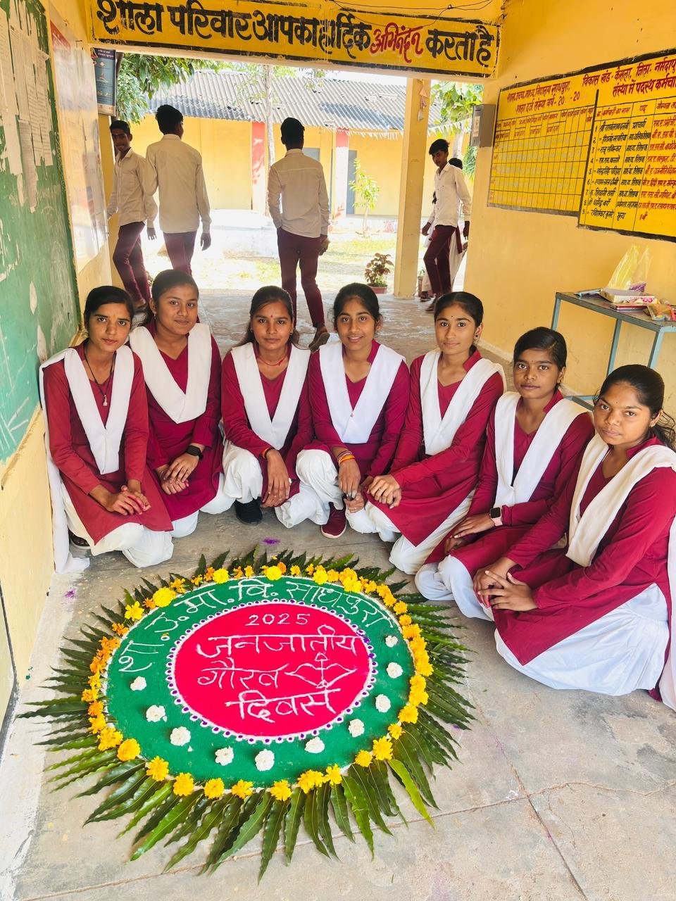 Organized a program under the Tribal Pride Fortnight on the 150th birth anniversary of Birsa Munda.