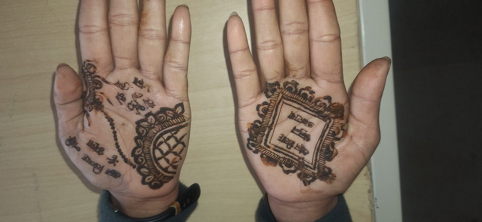 Mehndi-tattoo competition organized in Bhagwan Birsa Munda College to protest against child marriage