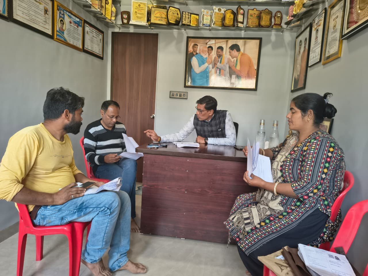 SIR Survey: Voters' problems in Ward 20 resolved quickly