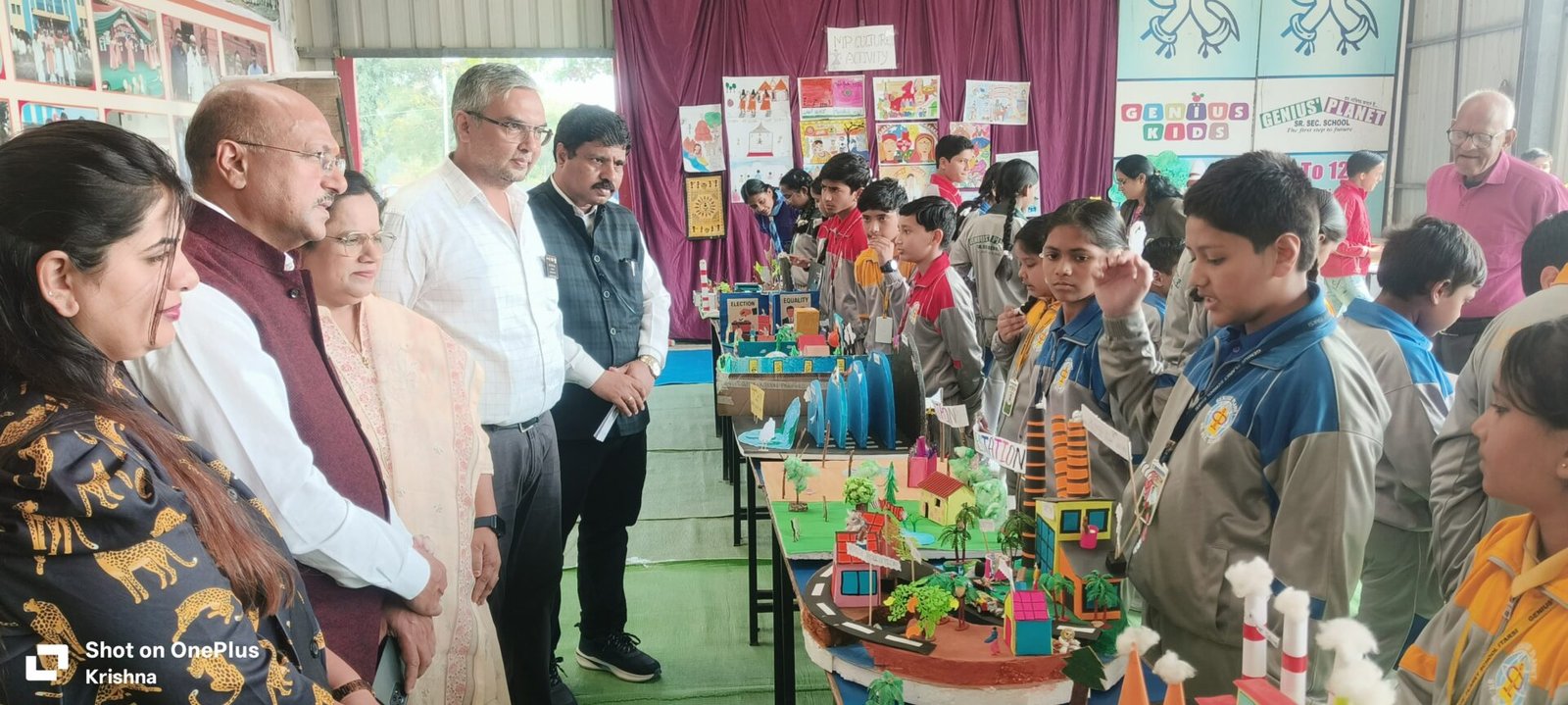 The amazing work of the little scientists of Genius Planet! From Chandrayaan-3 to Smart Cities, their models captivate.