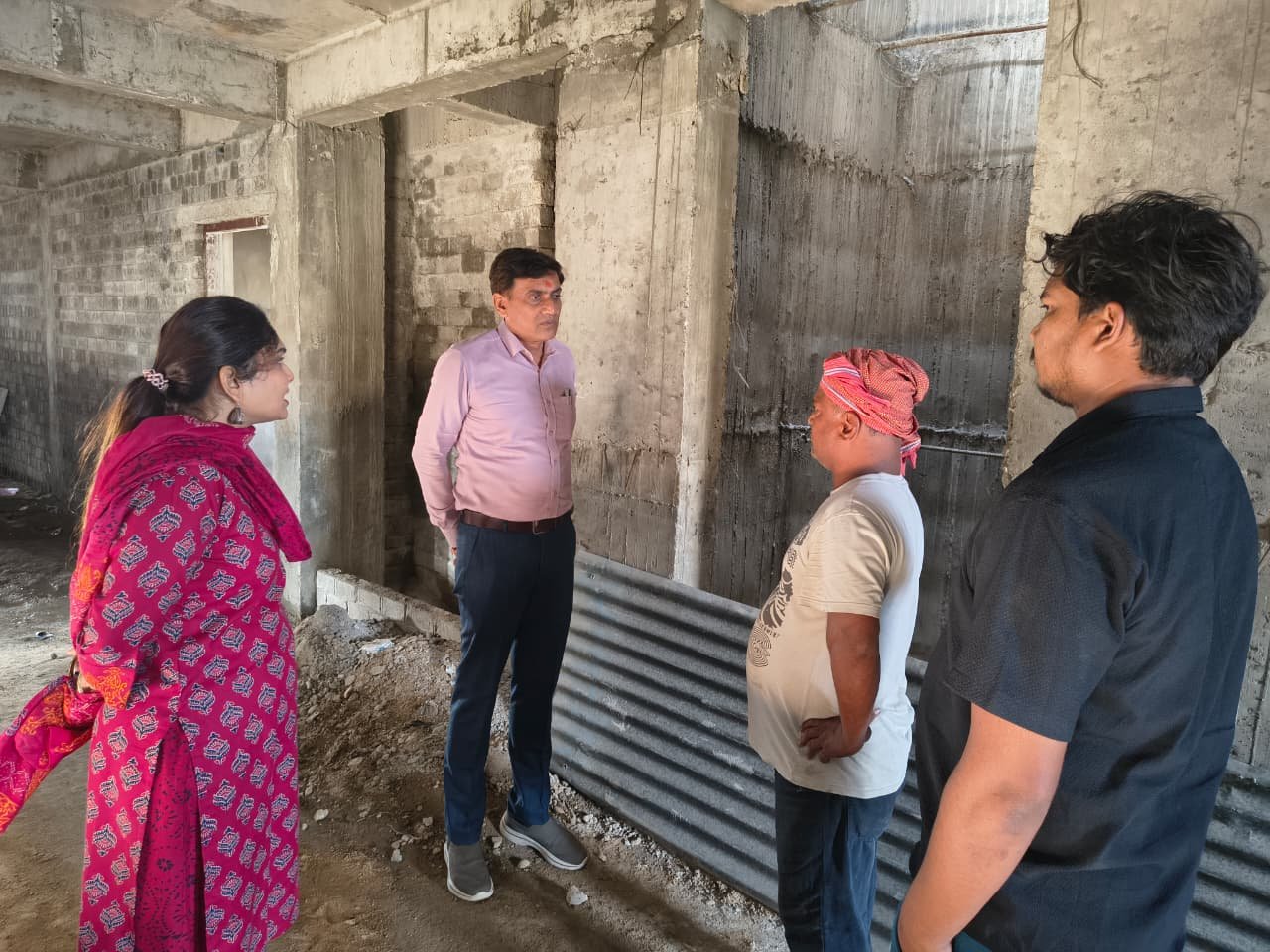 Work stalled for years gains momentum: Construction of 180 houses accelerates