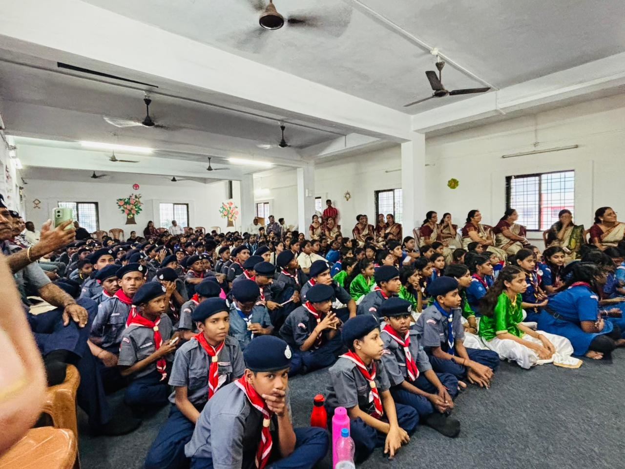 Enthusiasm and Discipline: Scouts-Guides Sopan Camp of Narmadapuram Division concludes