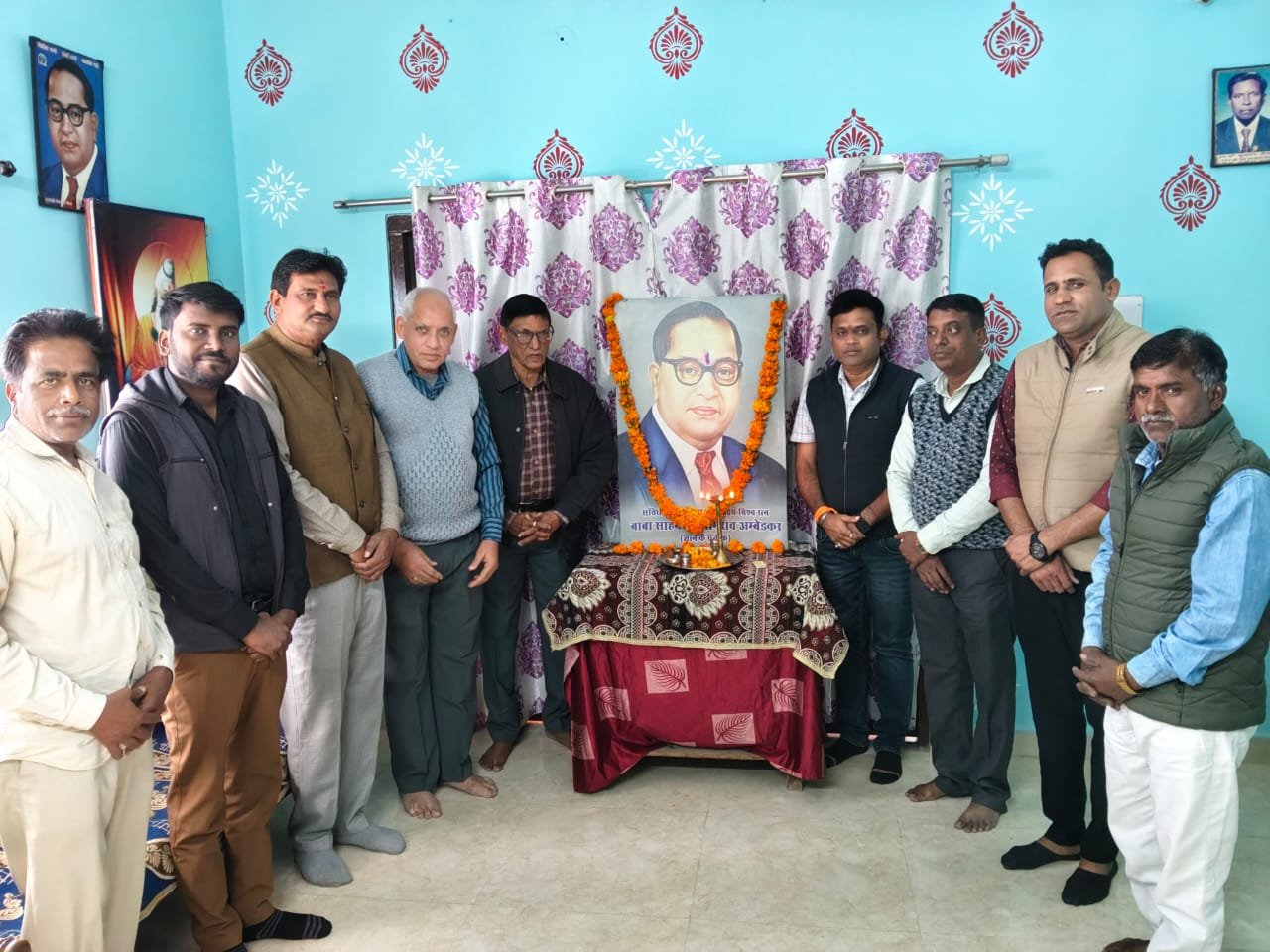 Tributes paid to Babasaheb Dr. Ambedkar on Mahaparinirvan Diwas