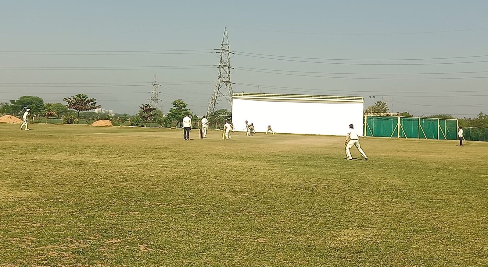 Harda defeated Narmadapuram on the basis of first innings lead.