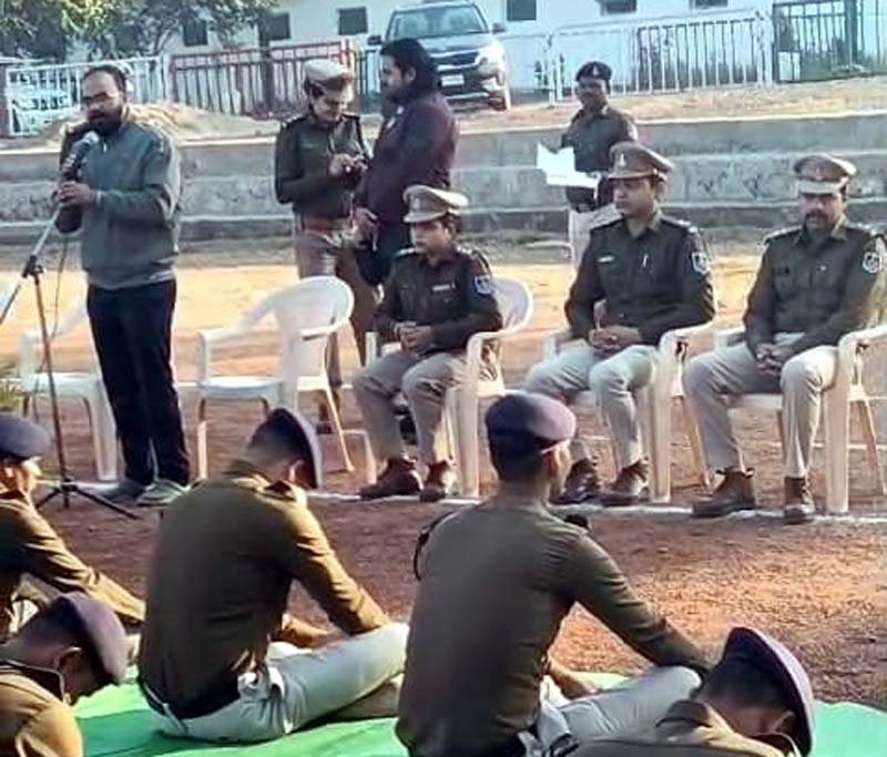 Heartfulness Meditation Camp organized in Police Line