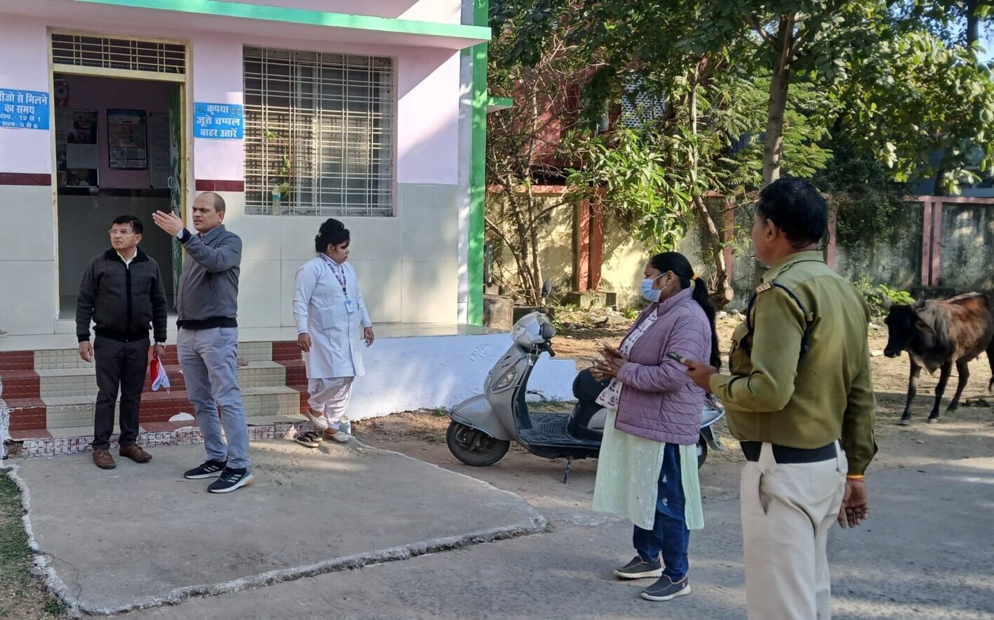 SDM inspected the hospital and directed to improve the system.