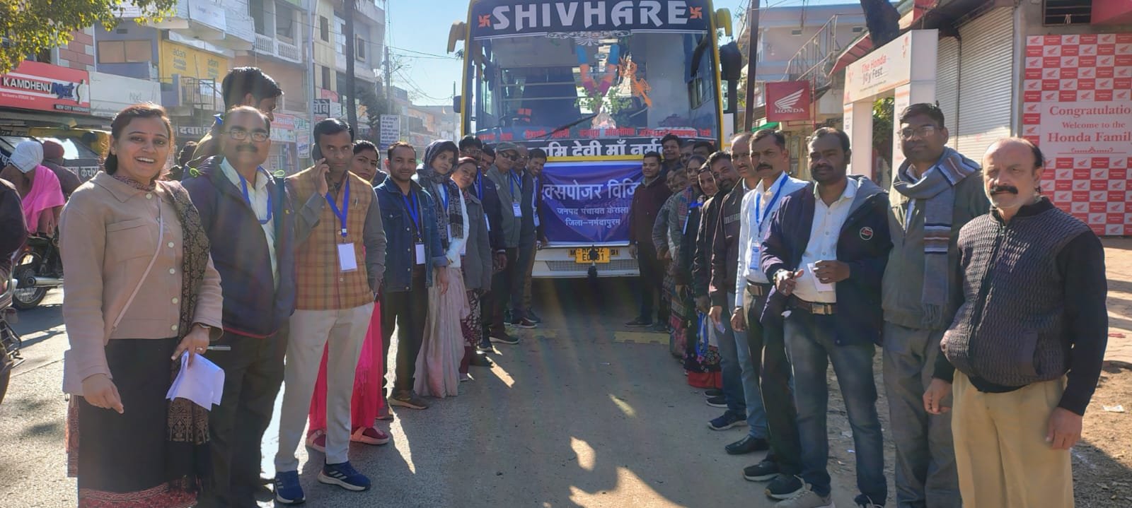 Three-day exposure visit of officials and employees of Kesla district begins