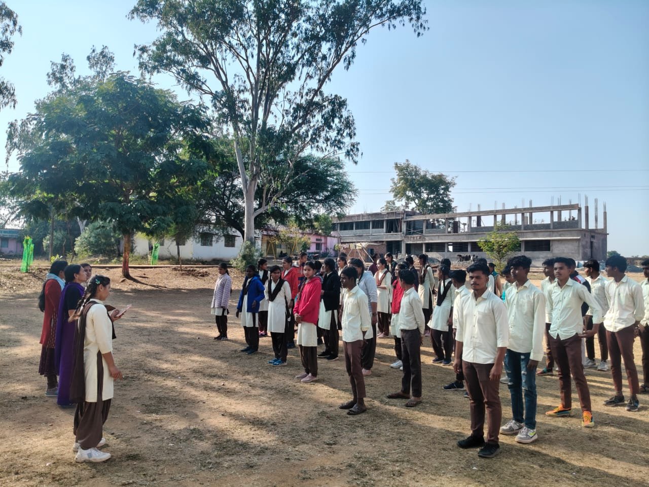 Awakening against child marriage, school children and women took an oath to eradicate the evil practice.