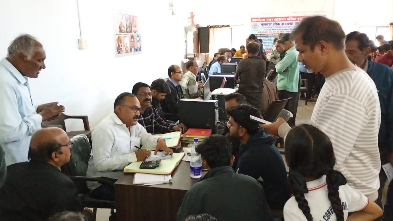 Lok Adalat became 'Sanjeevani', Municipality got financial support of Rs. 83 lakh