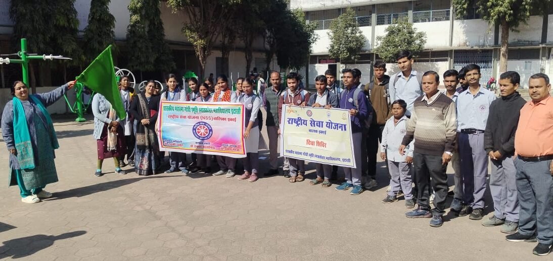 NSS Day Camp organised in Jujharpur with the resolve of drug de-addiction
