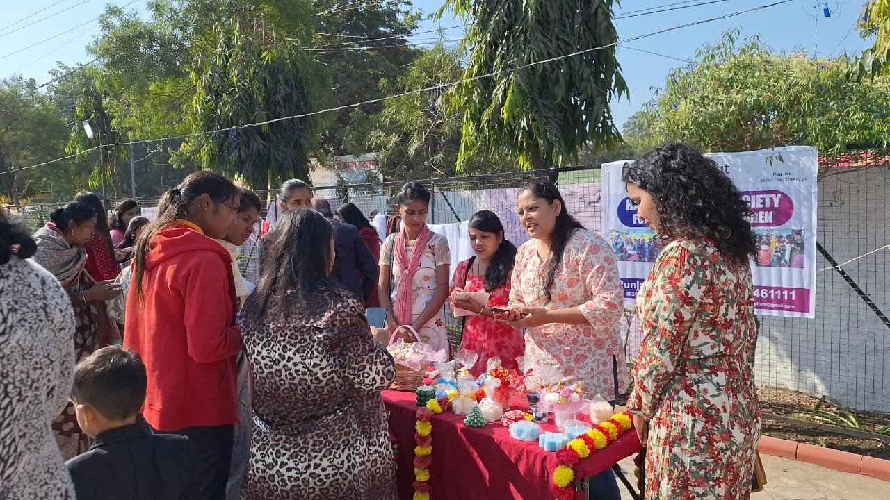 Talent finds a market, Rahat Welfare Society sets up handicraft stalls in church premises