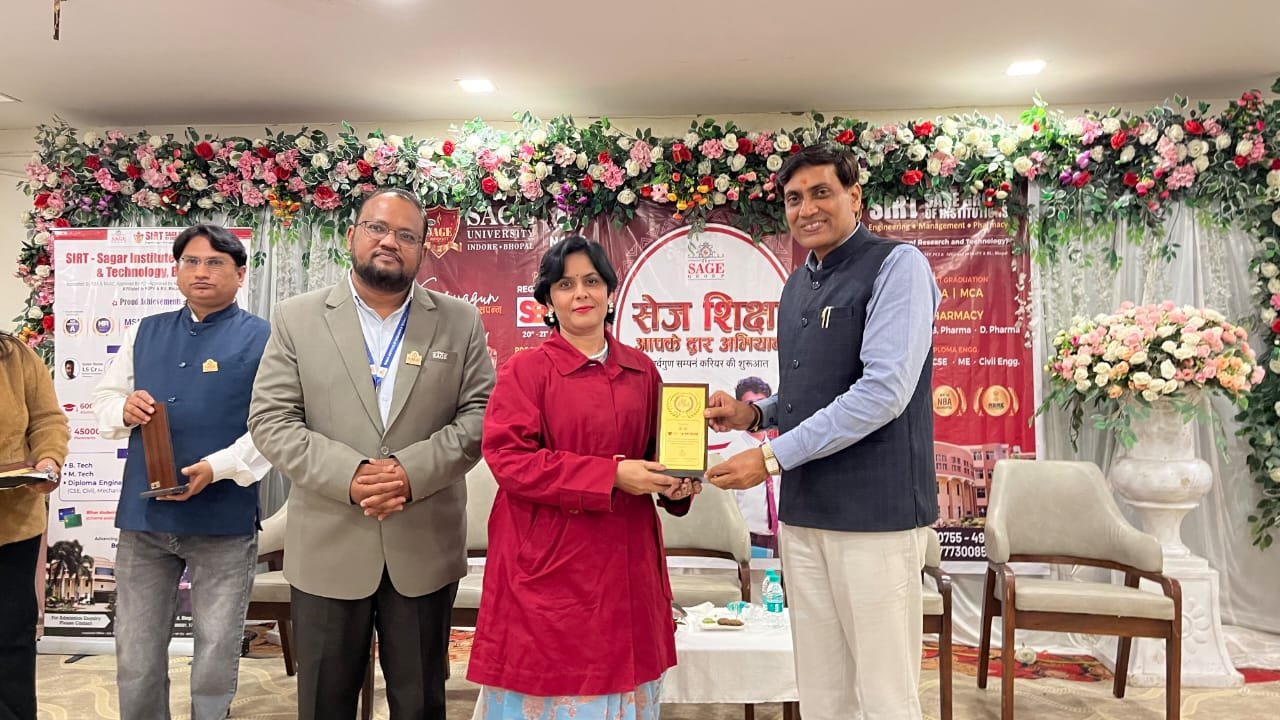 Students and teachers honored in Sage Group's Shiksha Aapke Dwar program